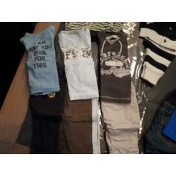 Pakket jongens kleding. Maat 62