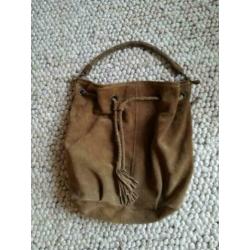 Cowboys bag schoudertas (groen leer)