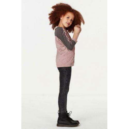 Superstoere zwarte skinny RETOUR jeans Evelina 134 140
