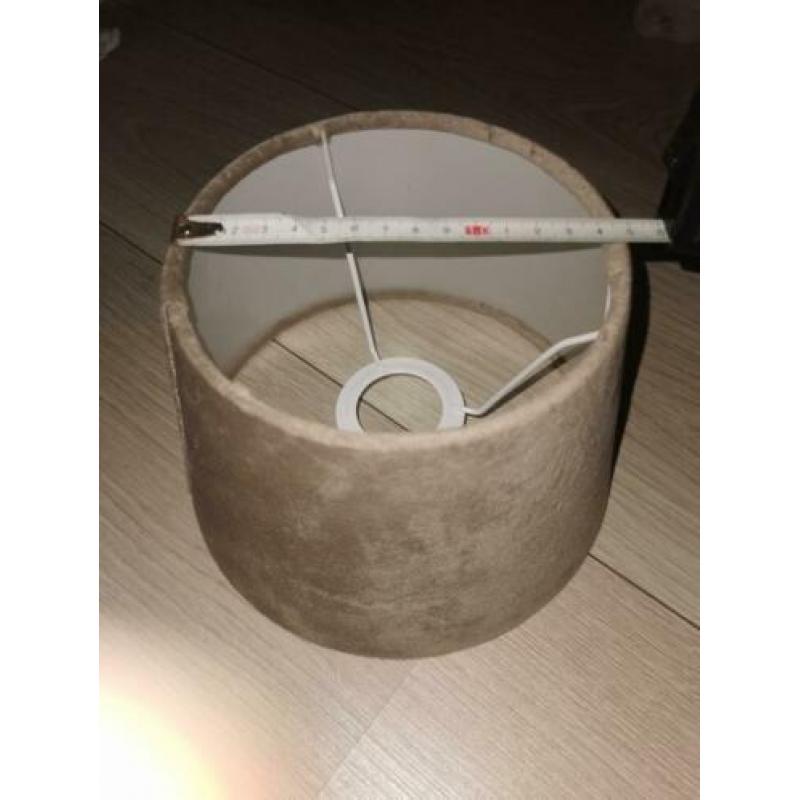 Unieke suède lampen kap te koop