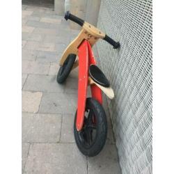 Houten Loopfiets Red Bandit