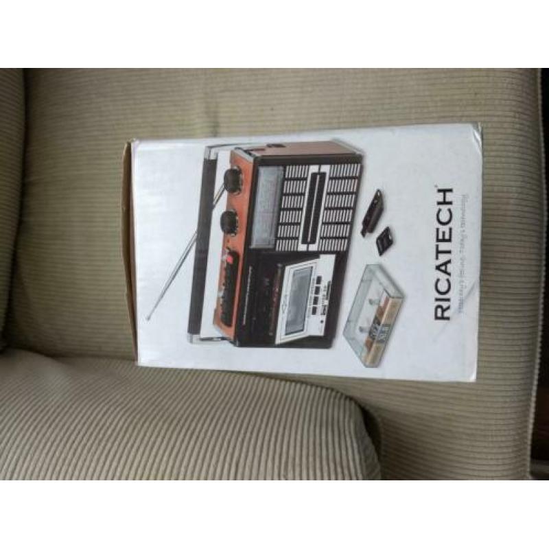 Radio Cassette-recorder NIEUW! Ricatech PR-85