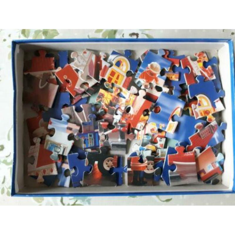 Playmobil puzzel Brandweer 60 stukjes 5+ van Schmidt