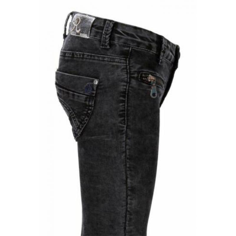 Superstoere zwarte skinny RETOUR jeans Evelina 134 140