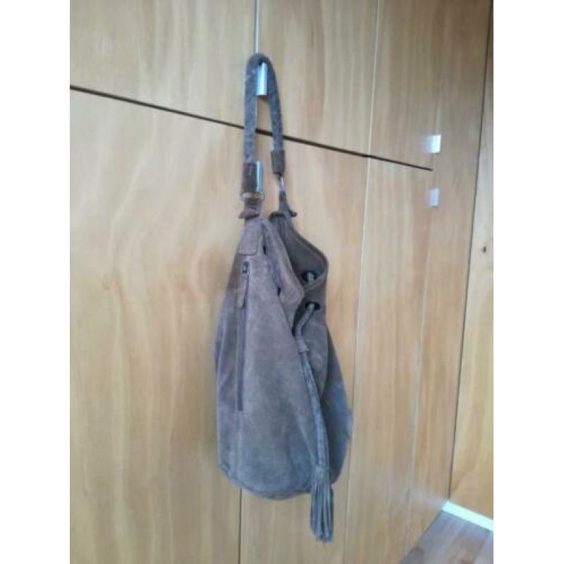 Cowboys bag schoudertas (groen leer)
