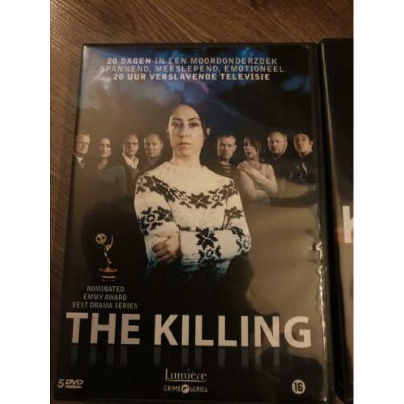 Veel dvd's/dvd/box crimi/thriller/detective