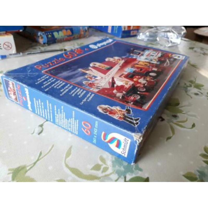 Playmobil puzzel Brandweer 60 stukjes 5+ van Schmidt