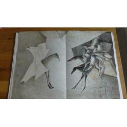 Litho & gedichten bundel L'etoile du Couchant 1978