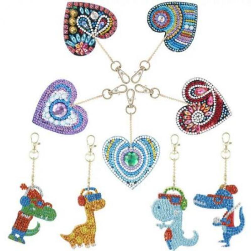 Sleutelhangers Diamond painting