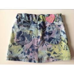 Moodstreet rokje pastel kleuren + basis t-shirt, 140-146