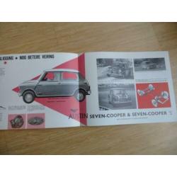 Folder Austin Cooper, Austin Cooper S, Mini Cooper ca. 1965