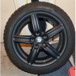Mini alu 17" Countryman Paceman velgen inc 4 seizoens banden