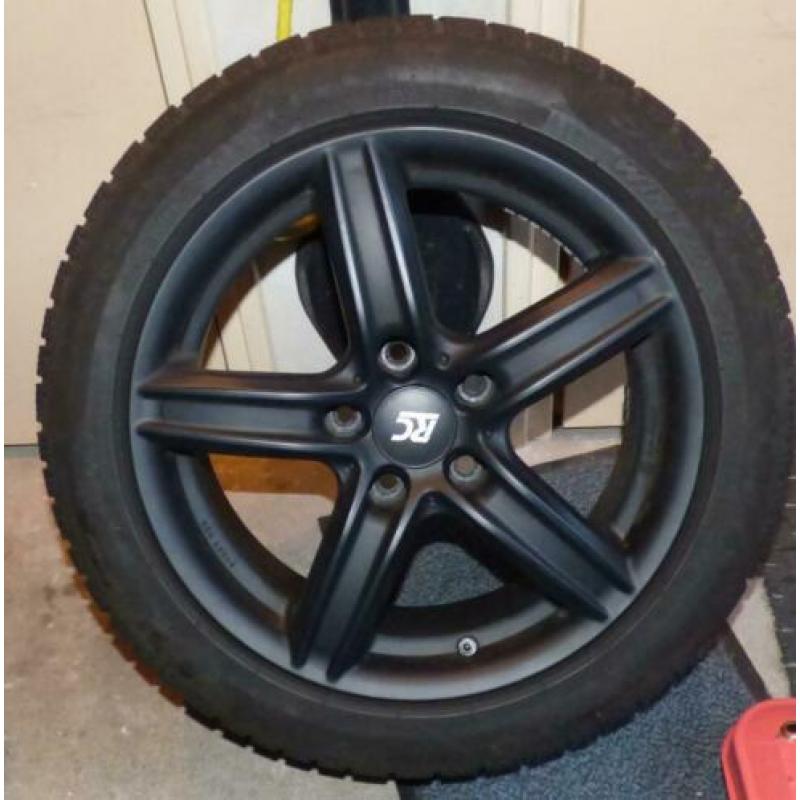 Mini alu 17" Countryman Paceman velgen inc 4 seizoens banden