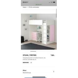 Hoogslapercombi stuva / WIT