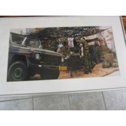 'auto foto platen in lijst