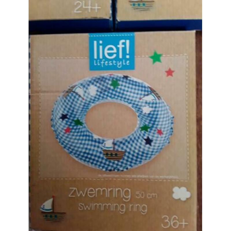 Strandbal/zwemring/zwembanjes lief lifestyle nieuw