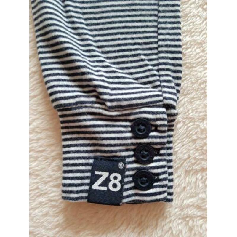 Zwart wit gestreepte legging maat 68 Z8