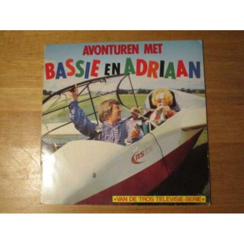 Bassie en Adriaan lp's 4 verschillende