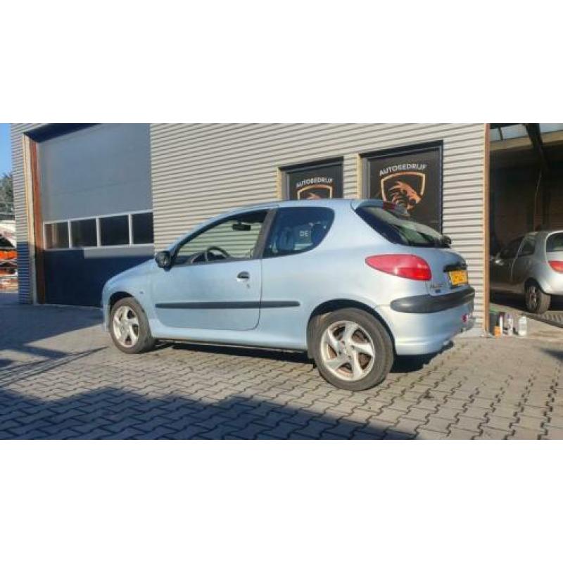 Peugeot 206 1.6 16V 3D 2001 Grijs nwe apk