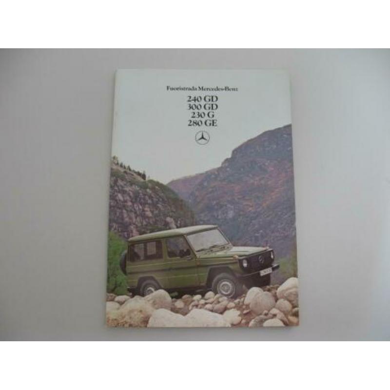 MERC 049 Mercedes Benz Fuoristrada 240GD 300 GD 230 G 280 GE