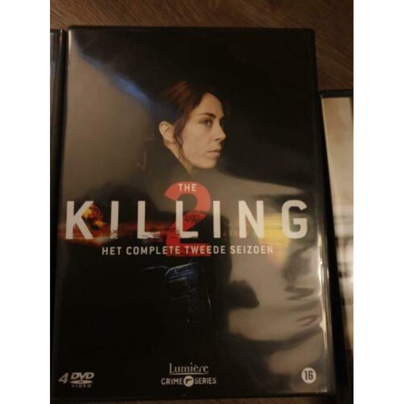 Veel dvd's/dvd/box crimi/thriller/detective