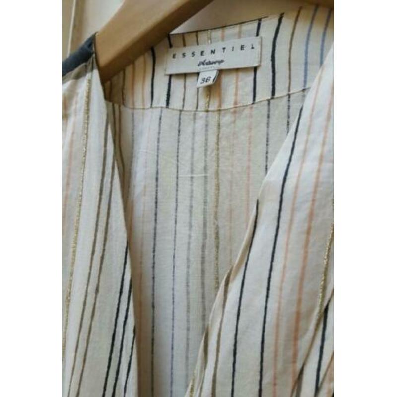 IZGS! Gave vintage kimono jurk van ESSENTIEEL ANTWERP mt 36