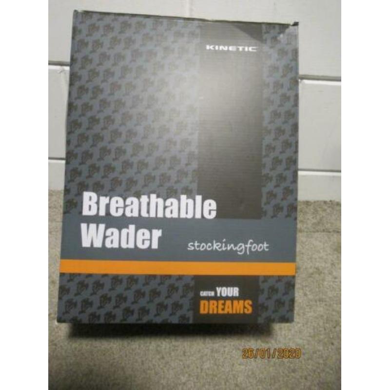 kinetic dry wader maat s