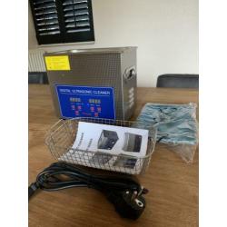 Ultrasone reiniger 3L brillen/ motoronderdelen/ muntgeld ??