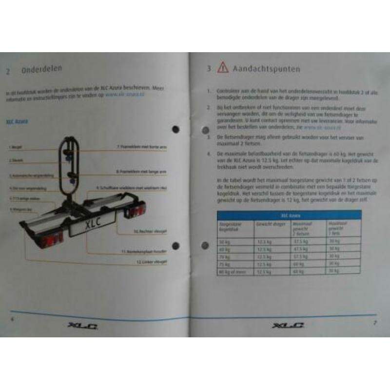 Fietsdrager voor 2 elektrische fietsen