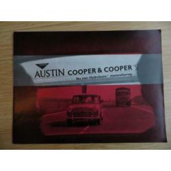 Folder Austin Cooper, Austin Cooper S, Mini Cooper ca. 1965