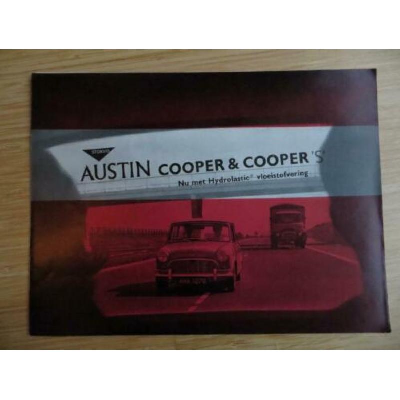 Folder Austin Cooper, Austin Cooper S, Mini Cooper ca. 1965