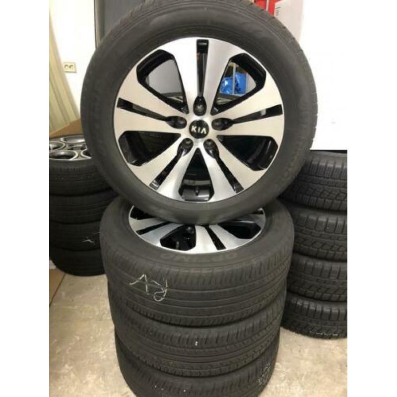 Kia Sportage 18 inch LM velgen 235 55 18 zomerbanden 7mm ?