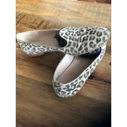 Schoenen, tijgerlook, mt 38