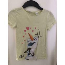 Meidensetje Frozen Olaf maat 122