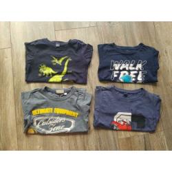 Pakket longsleeves met verandershirts 116