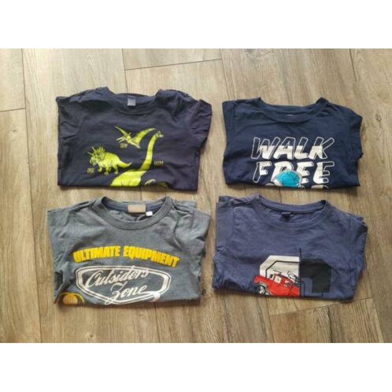 Pakket longsleeves met verandershirts 116