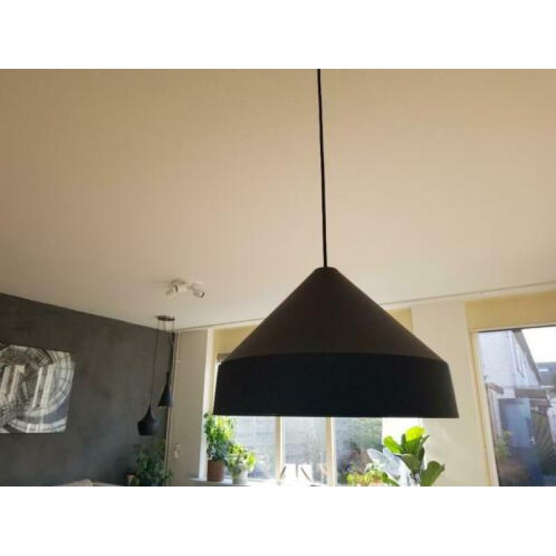 Mooie moderne hanglamp van staal Dia 38cm