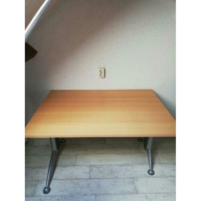 Buro bureau 120x80 2 stuks