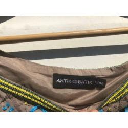 Geweldig jurkje antik batik maat 38/40/42