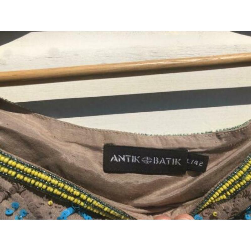 Geweldig jurkje antik batik maat 38/40/42