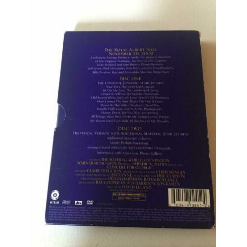 George Harrison - Concert for George 2 DVD set