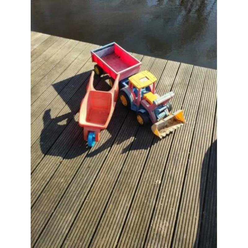 Little Tikes picknick tafel inclusief tuin speelgoed.
