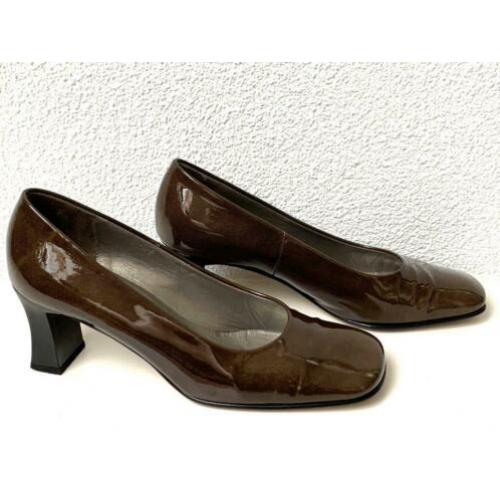 Peter Kaiser lak pumps olijf olijfgroen 5 38