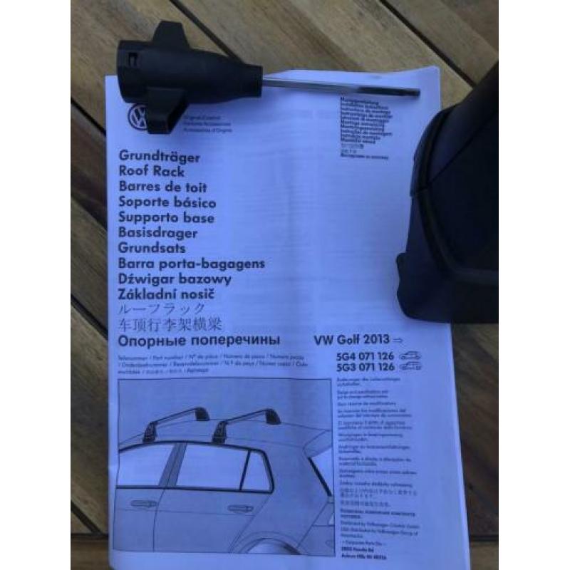 Originele Volkswagen Golf 7 Dakdragers