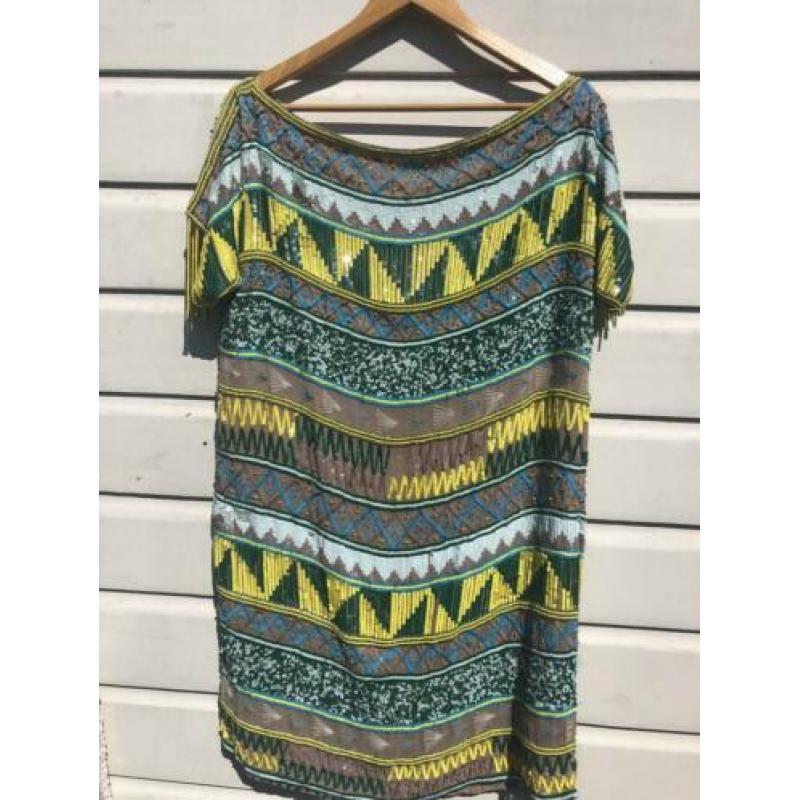 Geweldig jurkje antik batik maat 38/40/42