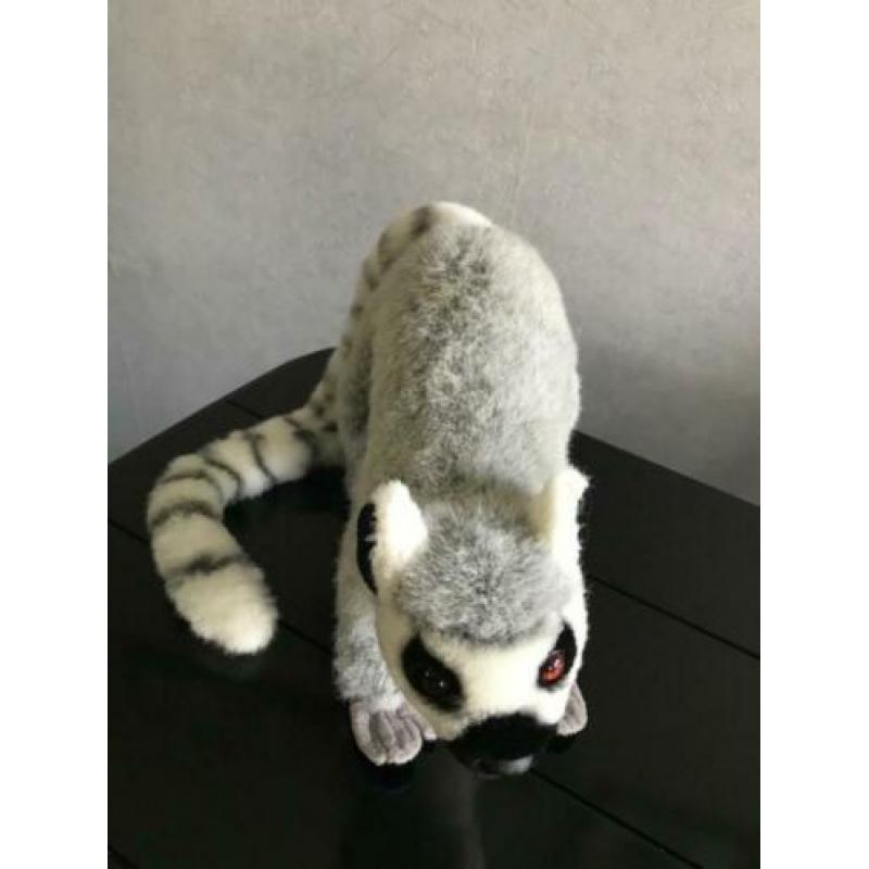 Ringstaart maki knuffel GROOT (NR295)