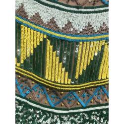 Geweldig jurkje antik batik maat 38/40/42