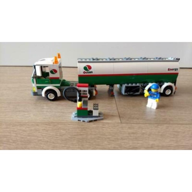 Lego 3180 City tankwagen compleet met doos