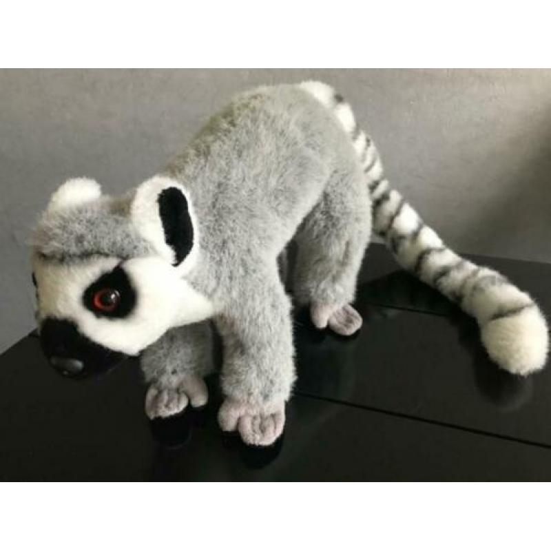 Ringstaart maki knuffel GROOT (NR295)