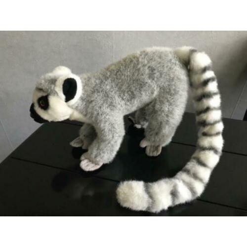 Ringstaart maki knuffel GROOT (NR295)